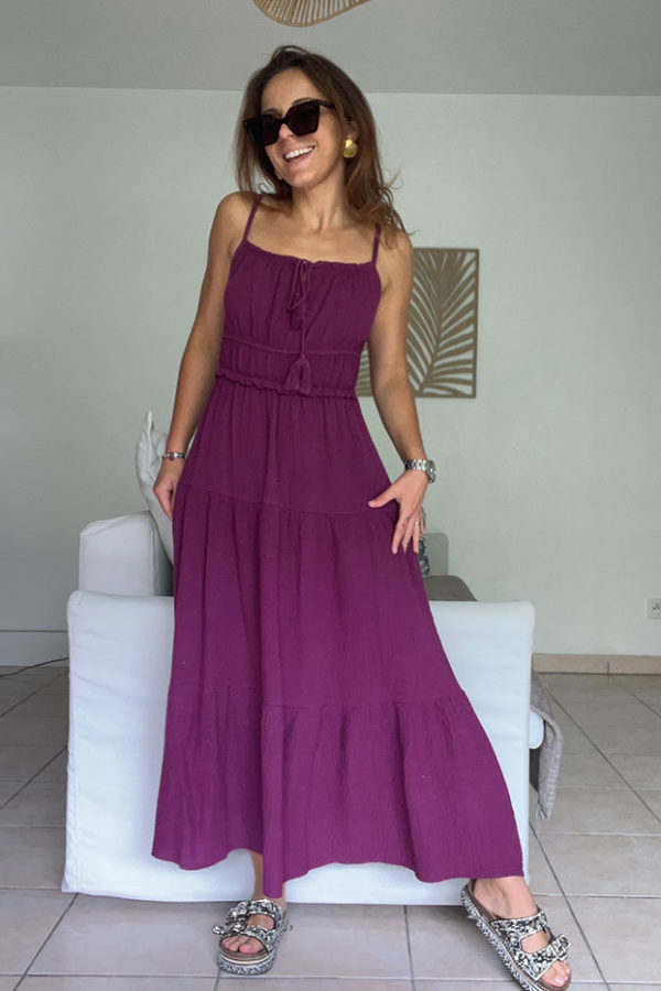 Robe Iris Mauve