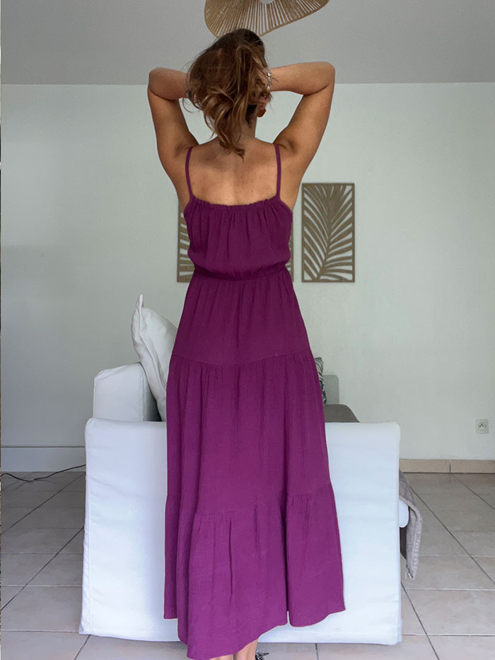 Robe Iris Mauve – Image 3