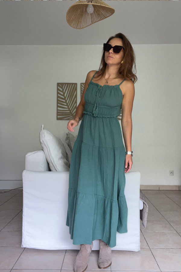 Robe Iris Turquoise