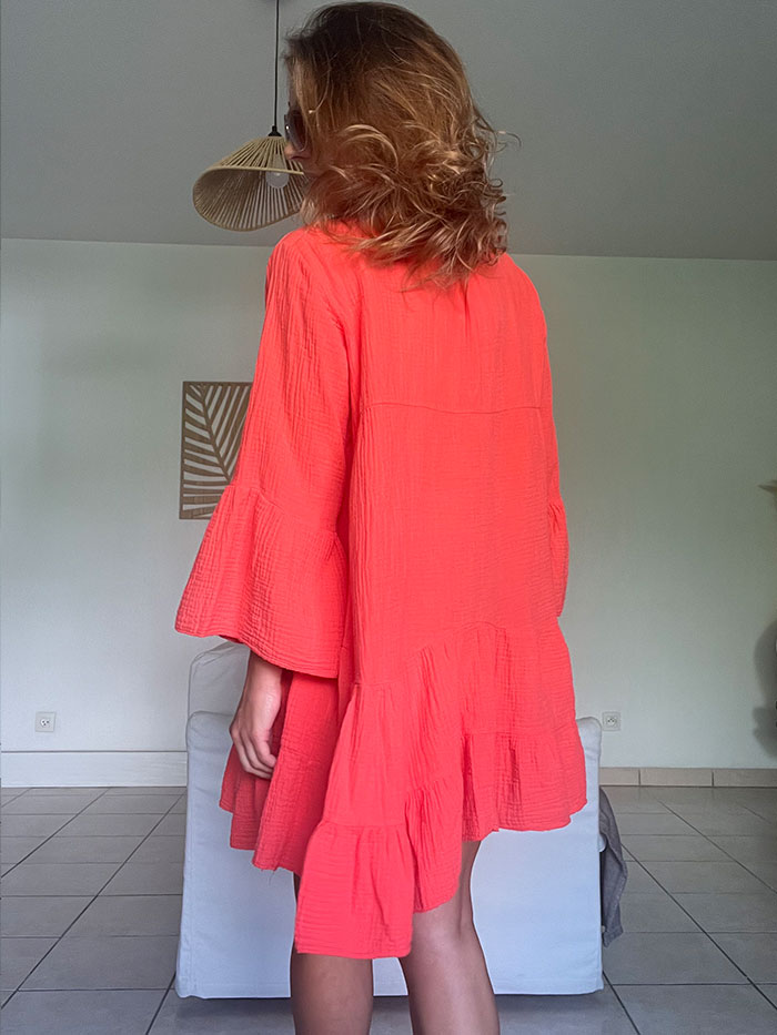 Robe Coralie Corail – Image 7
