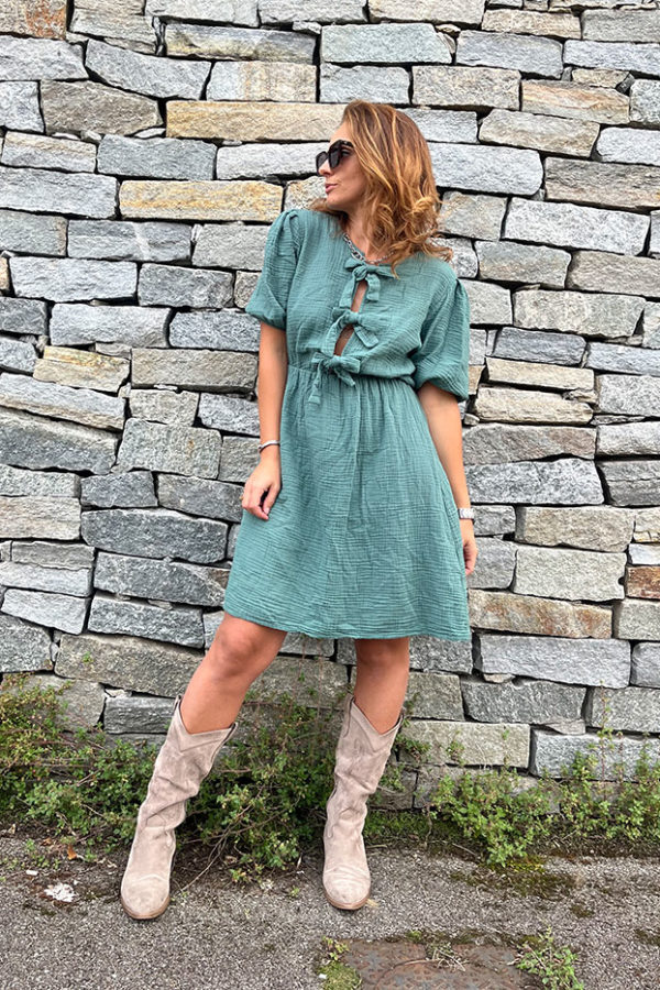 Robe Eléne Turquoise