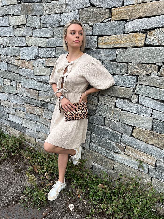 Robe Eléne Beige – Image 5